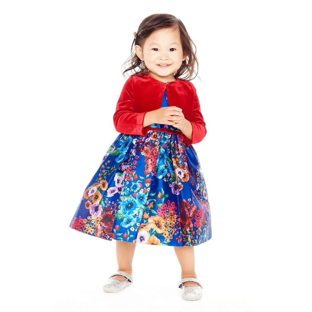 Abby Floral Jacket Dress