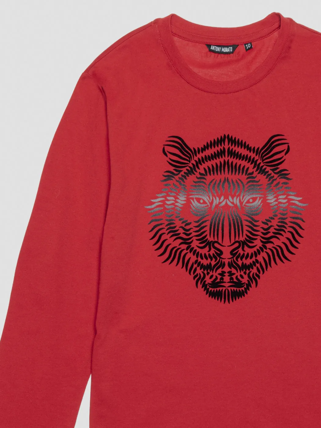 ANTONY MORATO Red cotton T-shirt for boy-MKKL00254