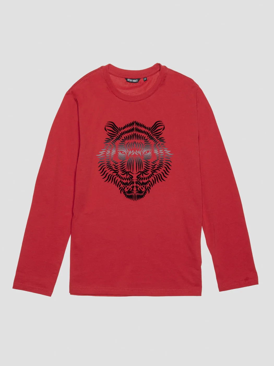 ANTONY MORATO Red cotton T-shirt for boy-MKKL00254