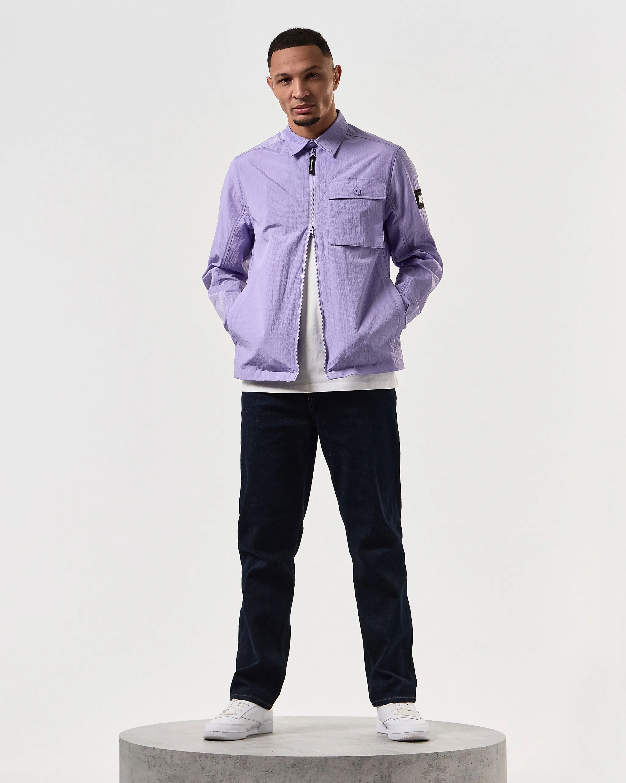 Arapu Over-Shirt Periwinkle
