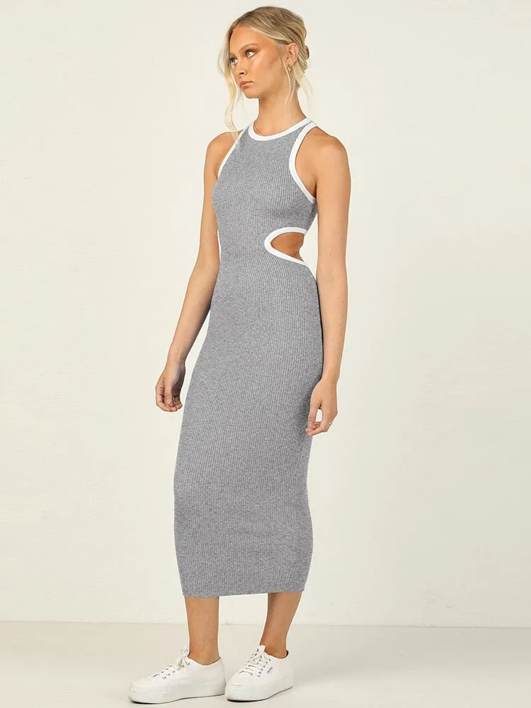 Ashley Knited Cutout Bodycon Dress