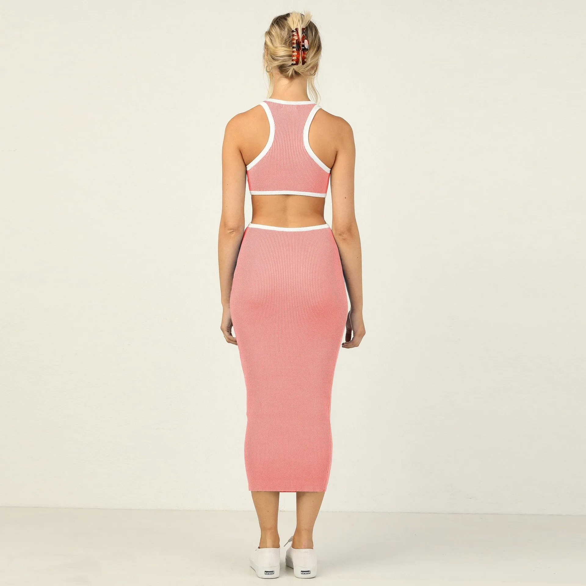 Ashley Knited Cutout Bodycon Dress