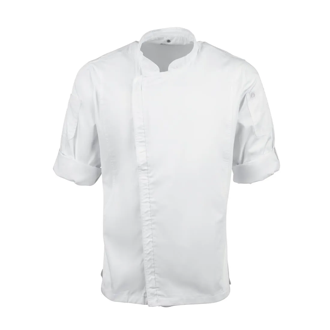 BB264-3XL Chef Works Unisex Hartford Lightweight Chef Jacket White Size 3XL