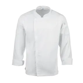 BB264-3XL Chef Works Unisex Hartford Lightweight Chef Jacket White Size 3XL