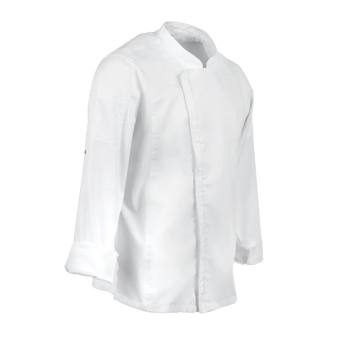 BB264-3XL Chef Works Unisex Hartford Lightweight Chef Jacket White Size 3XL