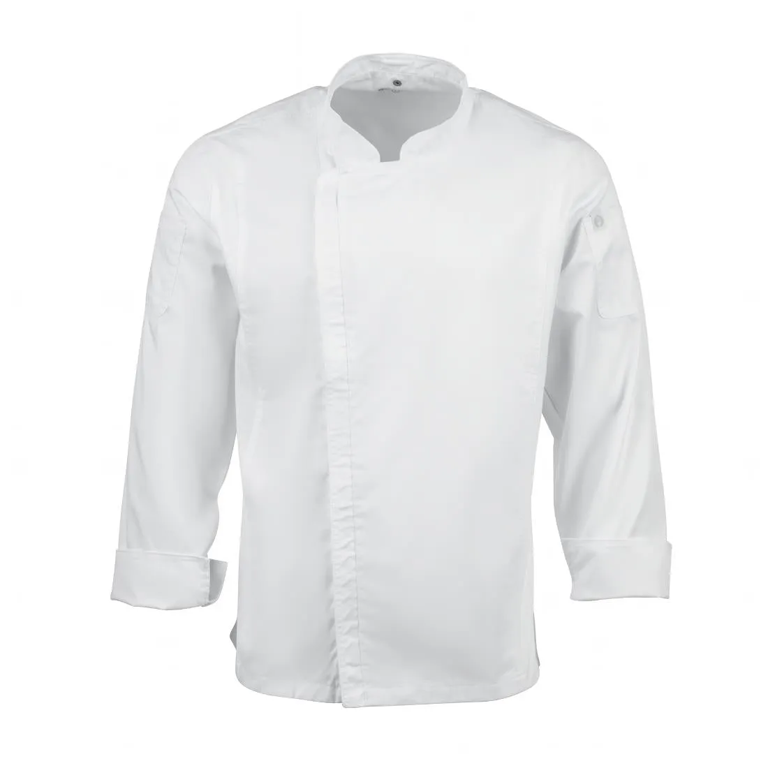 BB264-3XL Chef Works Unisex Hartford Lightweight Chef Jacket White Size 3XL