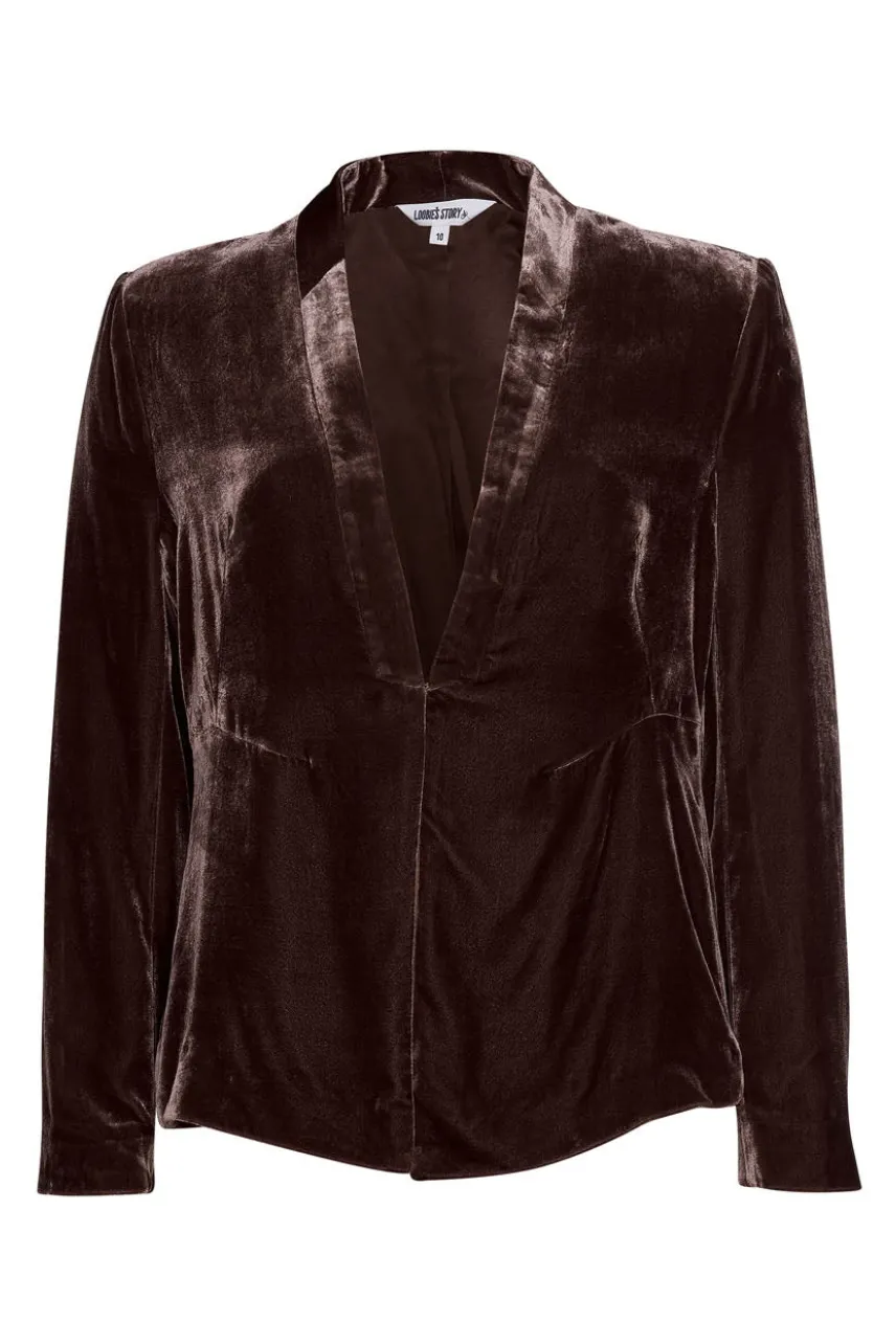 Beatrix Jacket in Chocolate