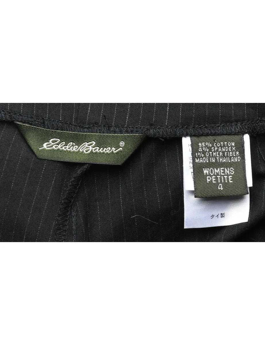 Black & White Classic Pinstriped Trousers - W26 L27