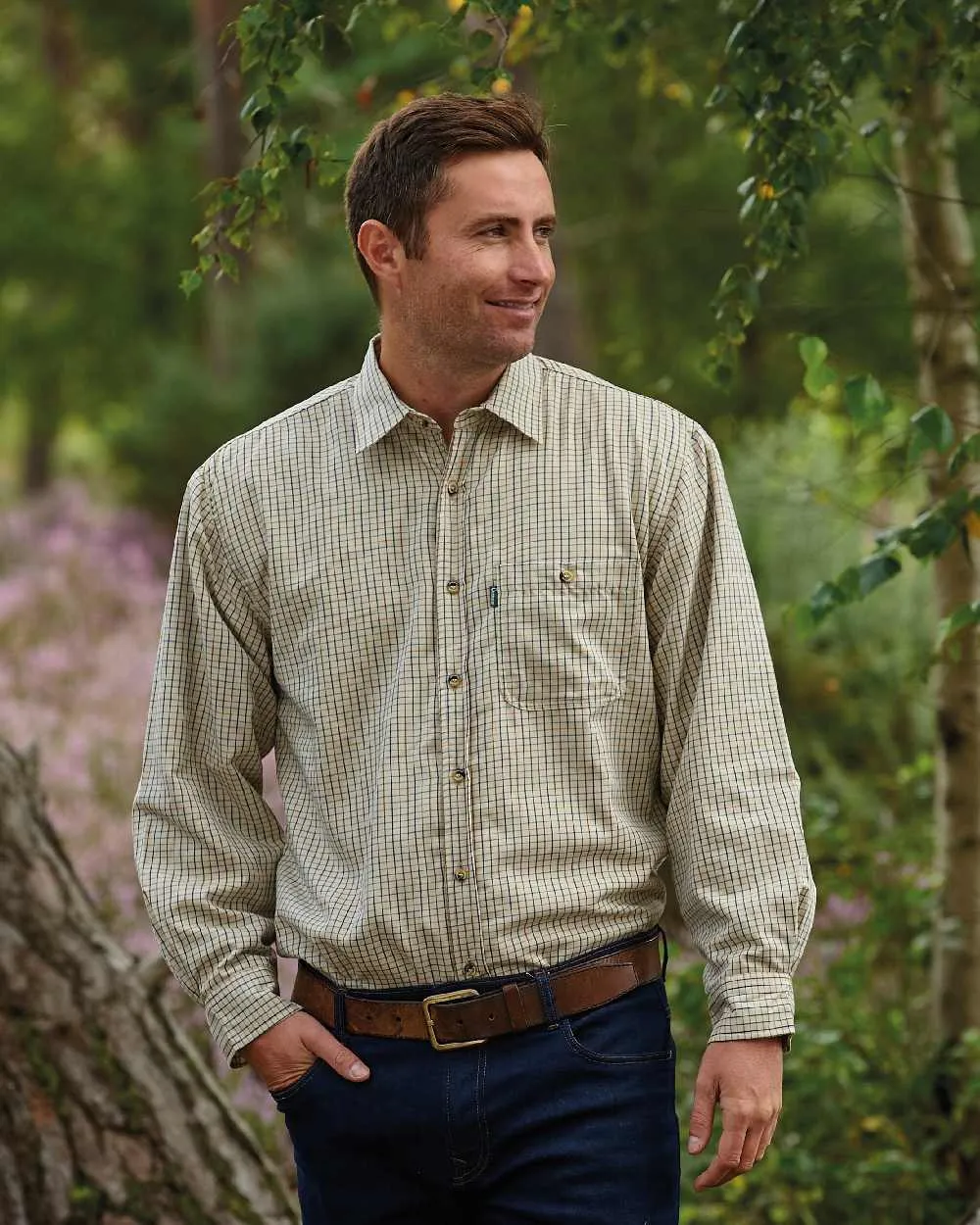 Champion Cartmel Micro Fleece Lined Tattersall Shirt