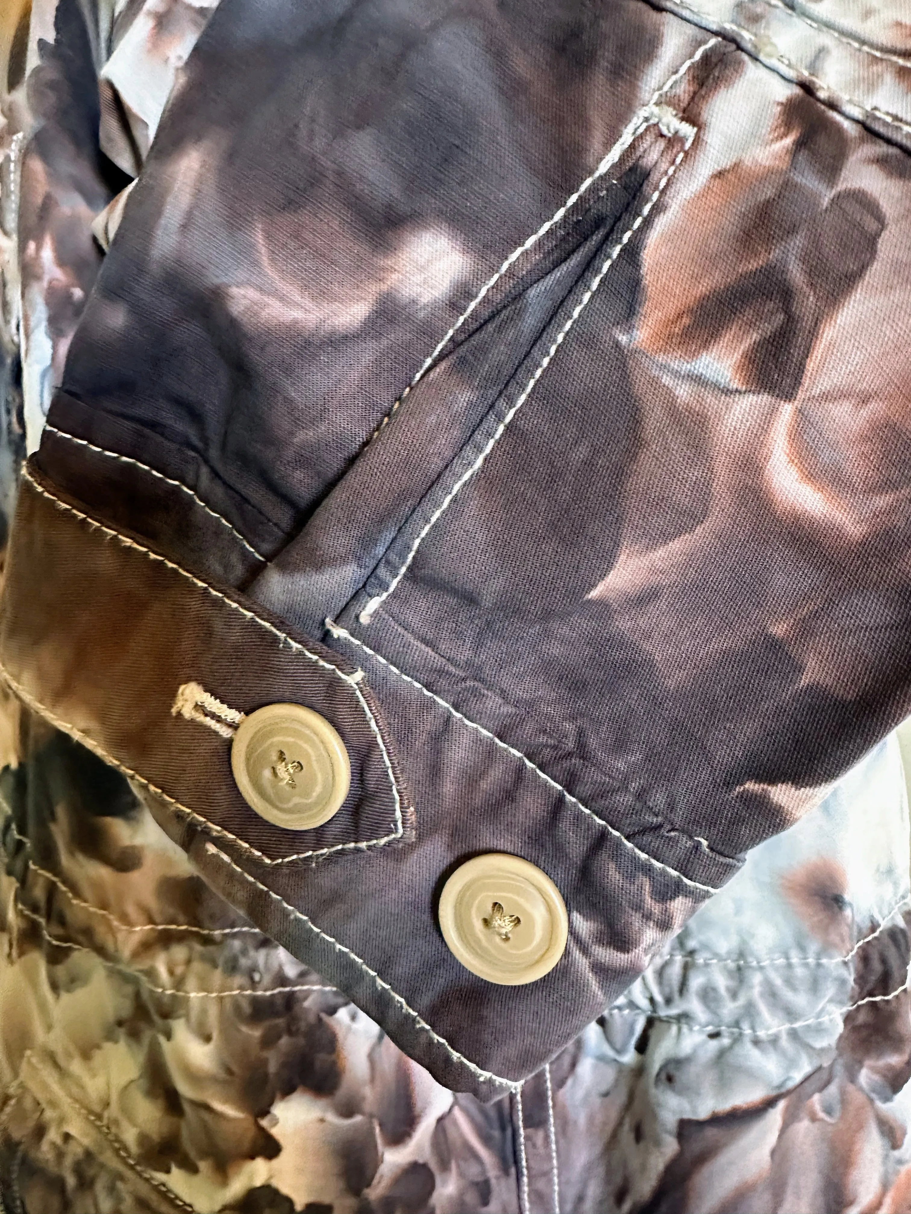 Custom Order Women’s Large Gap Parka Jacket with Removable Sherpa Lining & Faux Fur Trim Hood in ‘Dark Black’ and Corduroy Bell Bottoms for ‘Monika’