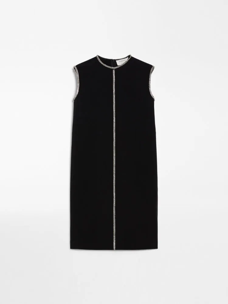 EARRY2 KNITTED DRESS/TUNIC W RHINESTONES DETAIL