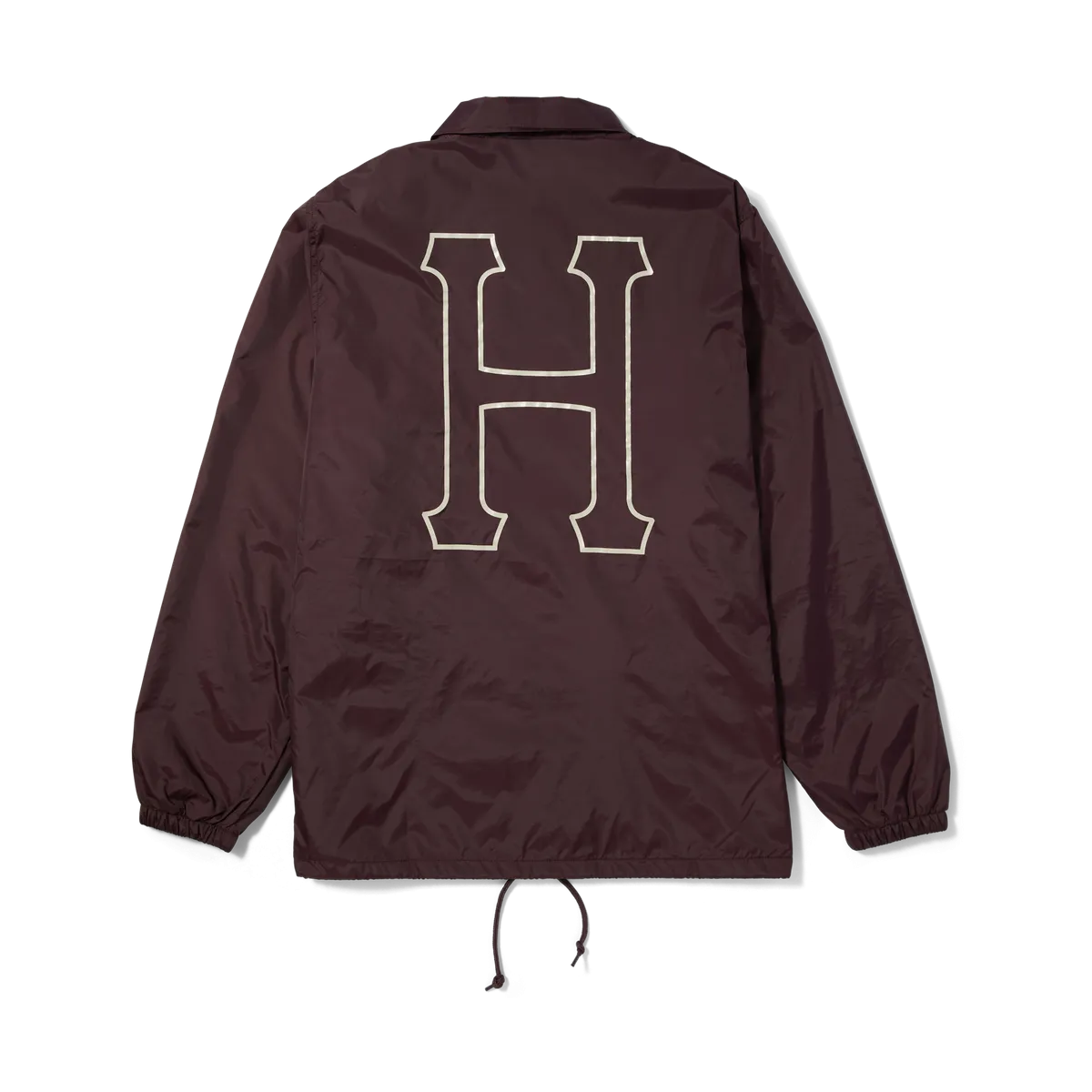 HUF SET H COACHES JACKET EGGPLANT