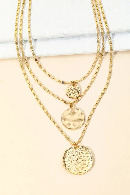 Layer Hammer Necklace
