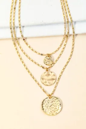 Layer Hammer Necklace