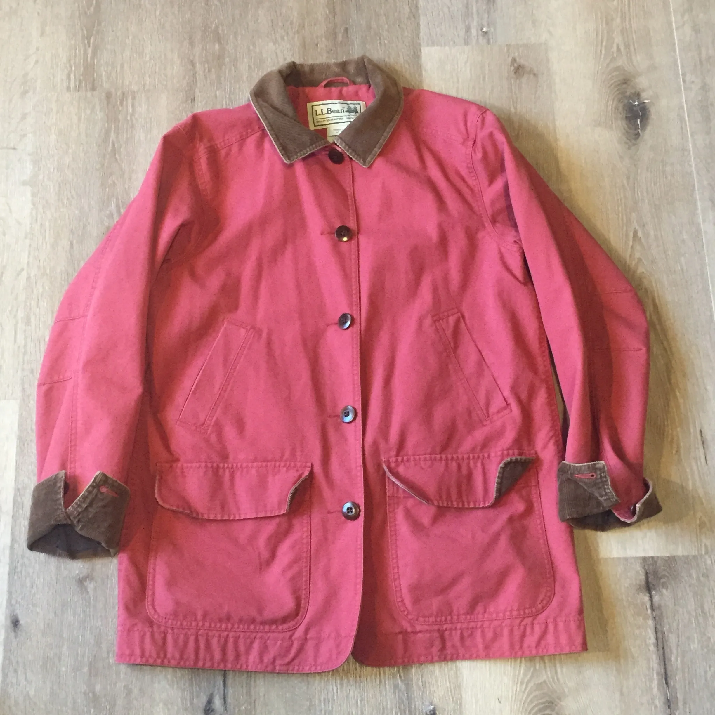 LL Bean Red Chore Jacket, SOLD