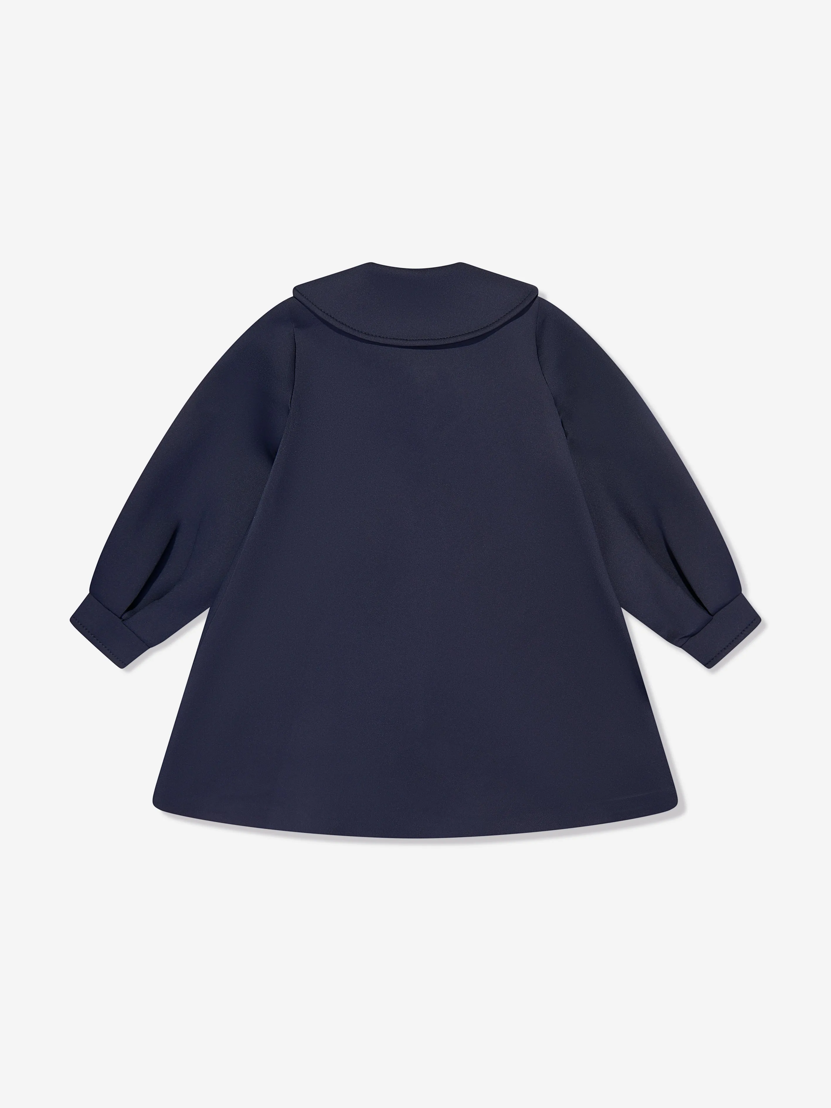 Mama Luma Girls Bow Detailed Jacket in Navy