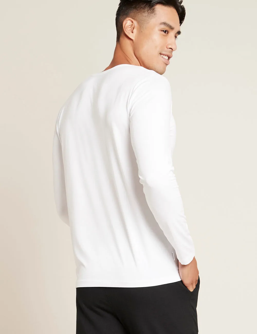Men's Long Sleeve Crew Neck T-Shirt