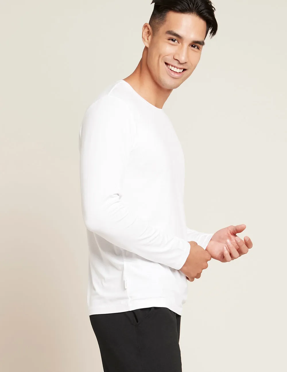 Men's Long Sleeve Crew Neck T-Shirt