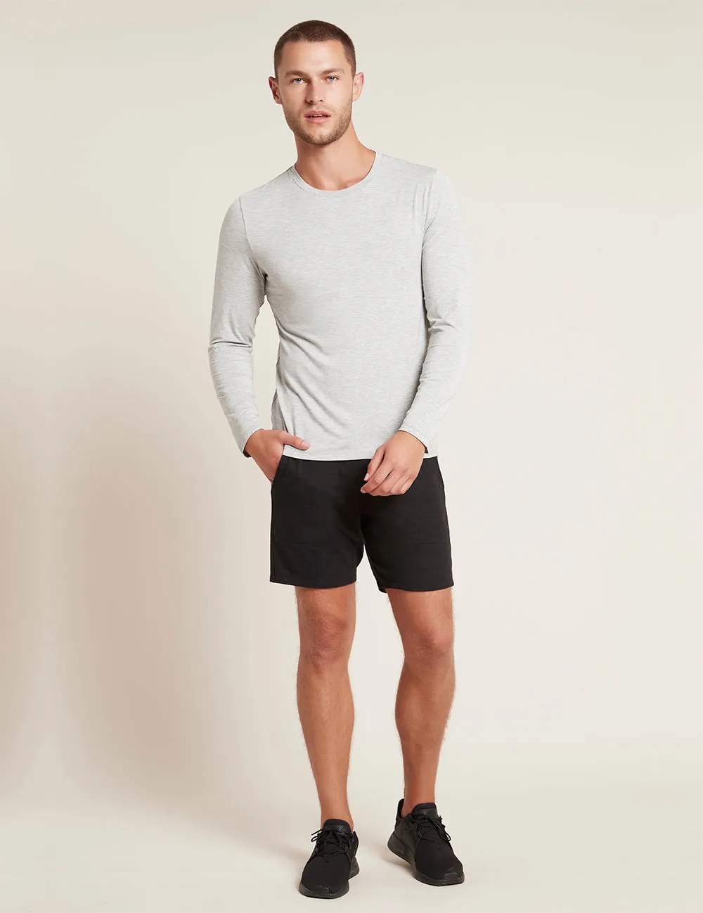 Men's Long Sleeve Crew Neck T-Shirt
