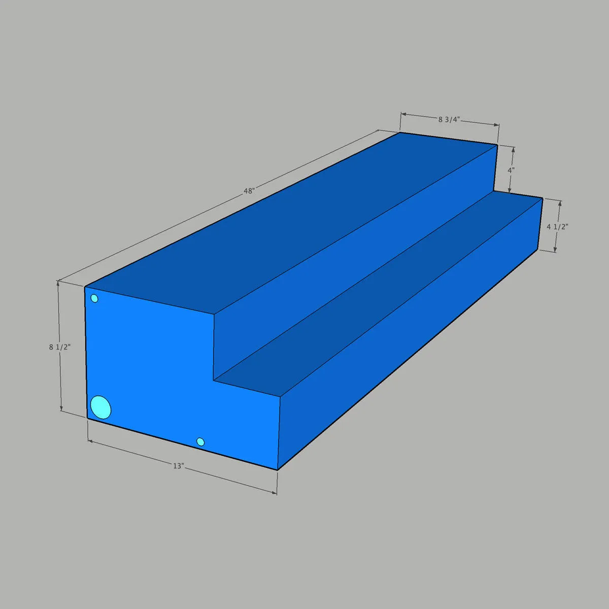 Northwest Conversions (TR-UC-16) 16 GALLON TRANSIT VAN UNDERCARRIAGE WATER TANK