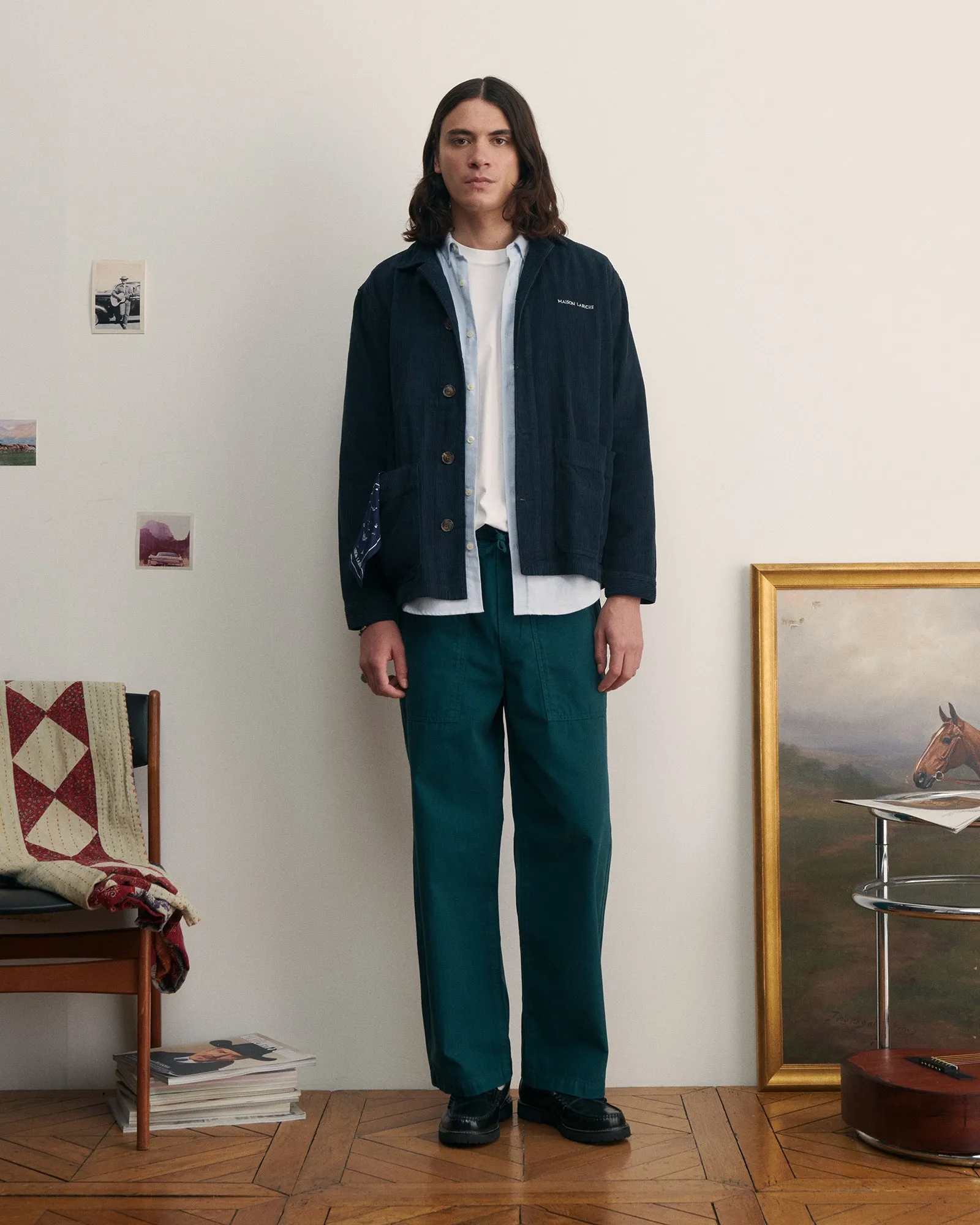 "Maison Labiche" sébasto velvet jacket