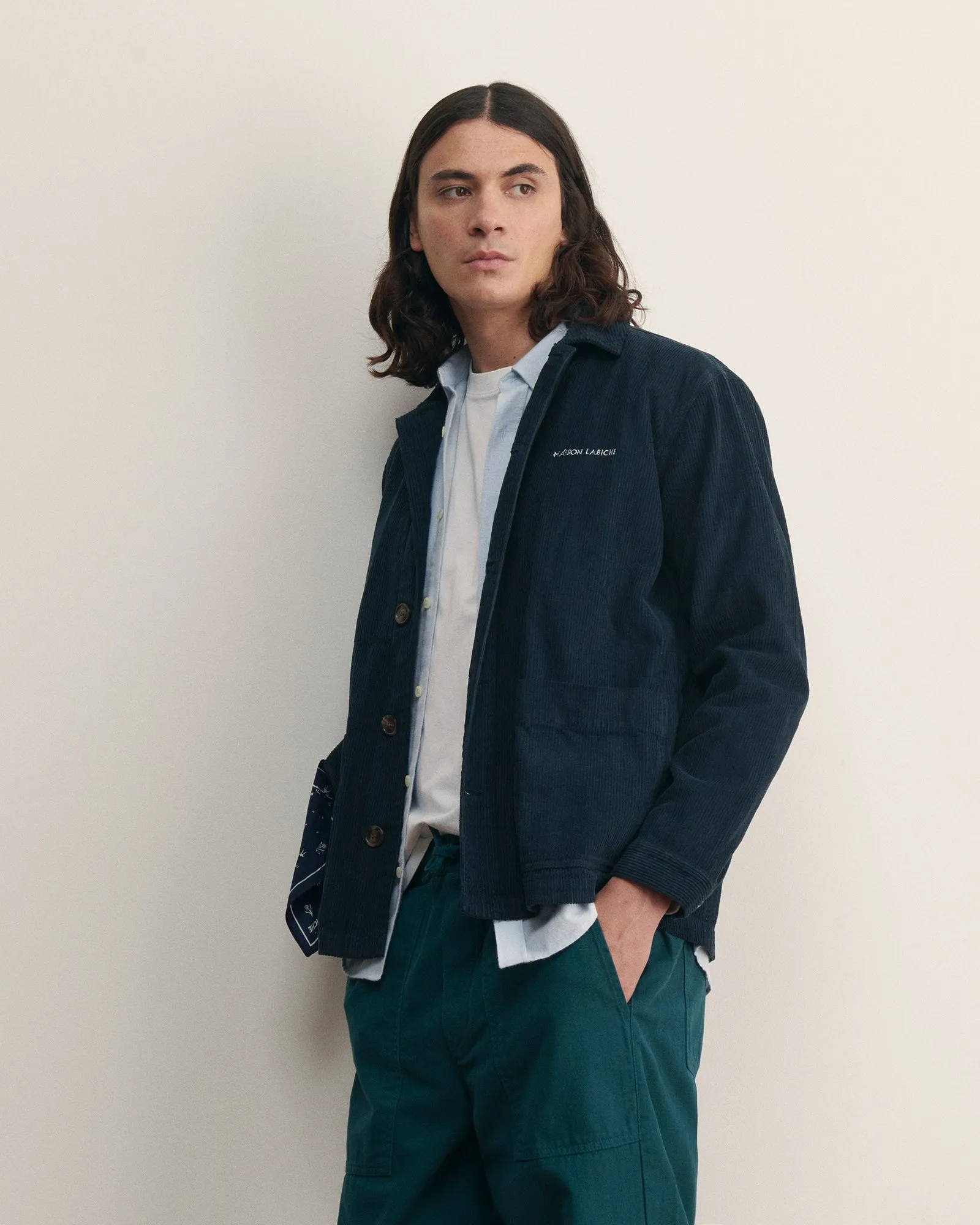 "Maison Labiche" sébasto velvet jacket