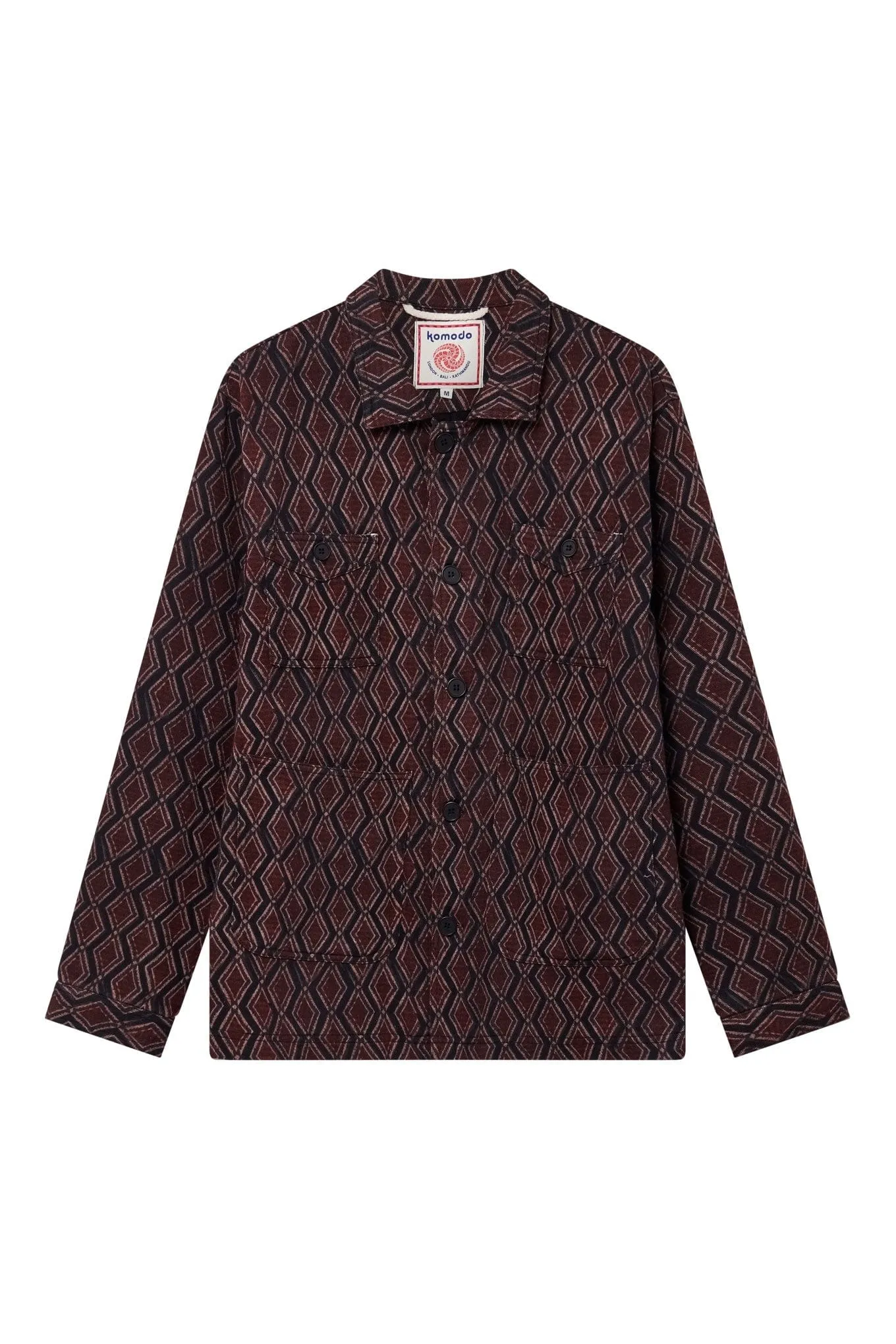 Stanley Men's Organic Cotton & Ecovero™ Jacket | Batik Diamond
