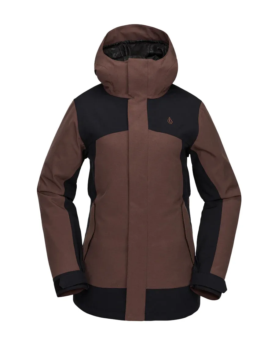 Volcom Women's Stoney Shadow Ins Jacket Mahogany Smp 2025