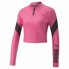 Women’S Long Sleeve T-Shirt Puma Fuchsia Pink