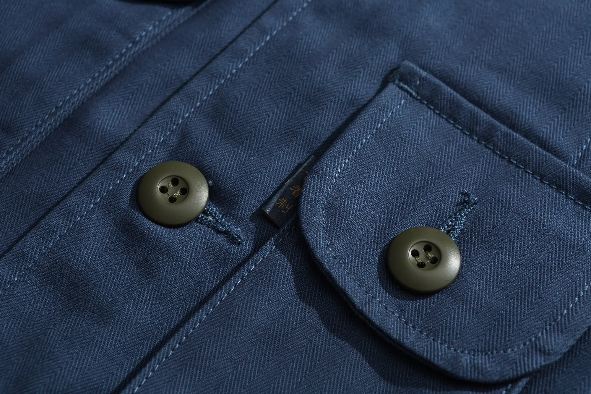 Worker Jacket In Blue